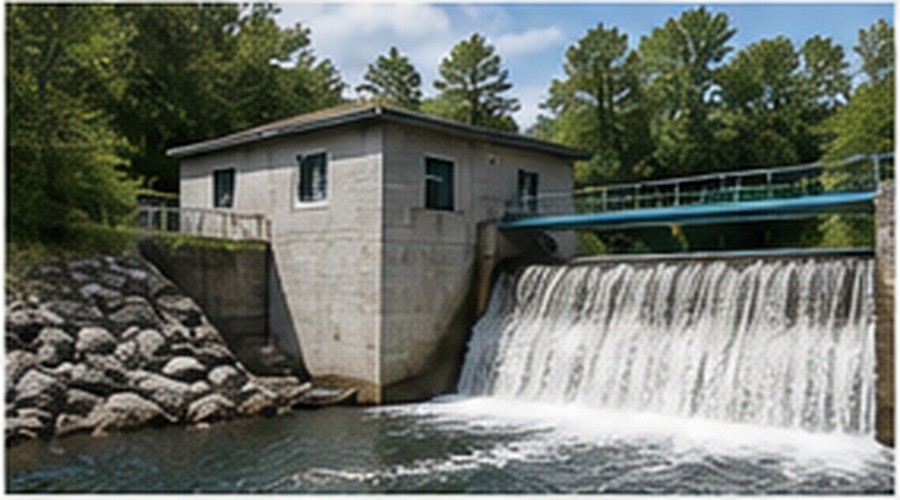 Small hydroelectric generation facility